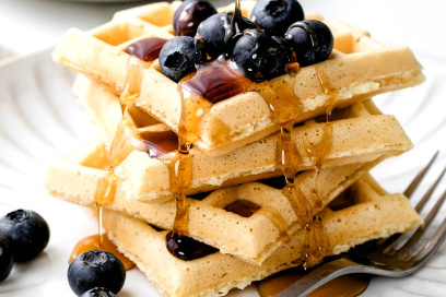 are waffles vegan