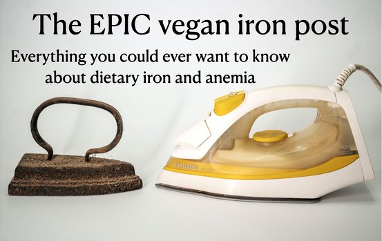 how do vegans get iron
